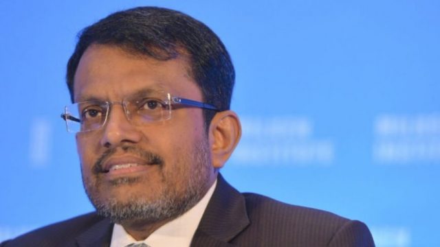 Ravi Menon, de l'autorité monétaire de Singapour
