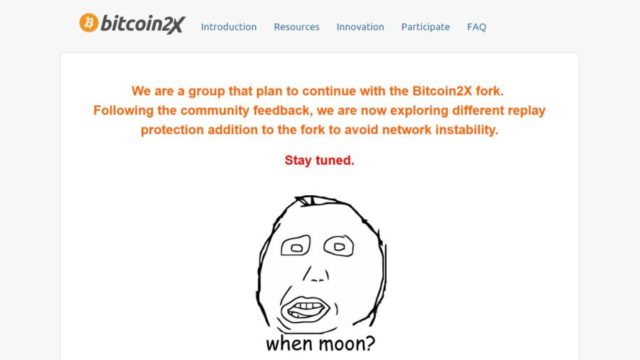 Site Bitcoin2x.org