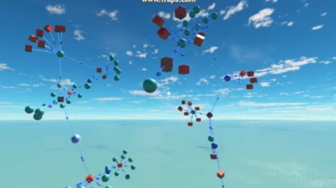 Blockchain 3D explorer