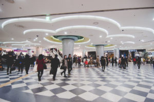 Centre commercial Séoul bitcoin