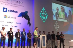 Présentation de Vitalik Buterin pendant la Devcon3