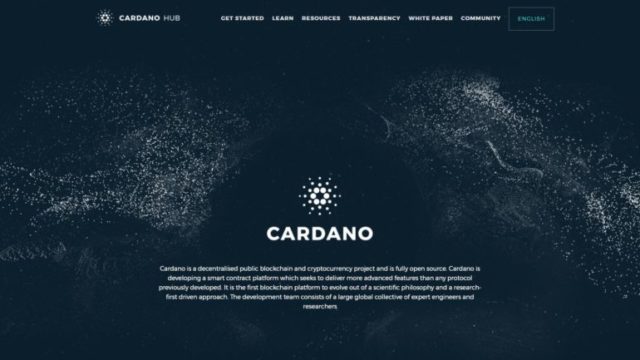 Site officiel Cardano
