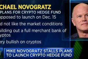 Mike Novogratz baisse Bitcoin