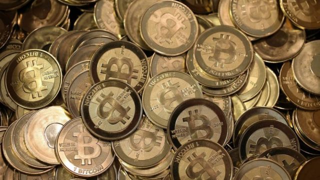 Pièces de Bitcoin