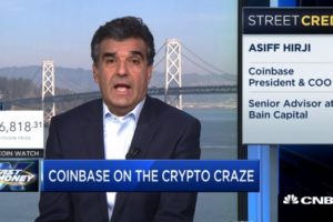 Président Coinbase CNBC