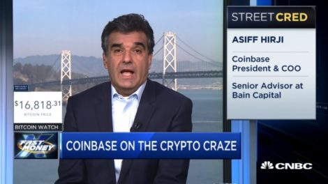 Président Coinbase CNBC