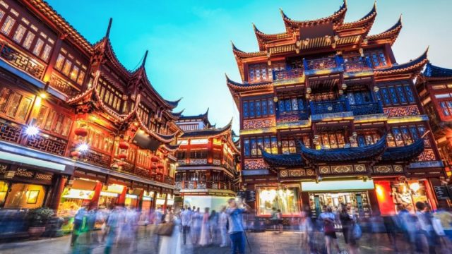 La Chine, en Asie