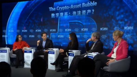 Crypto Asset Bubble Davos