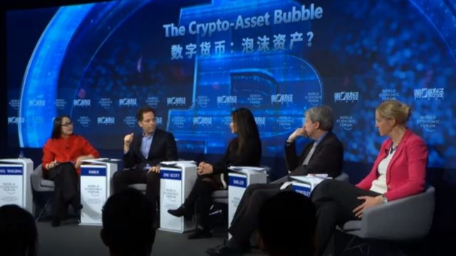 Crypto Asset Bubble Davos