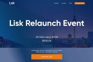 L'évènement relaunch de Lisk
