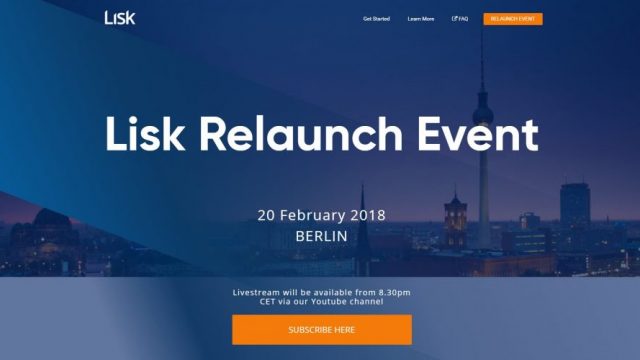 L'évènement relaunch de Lisk