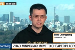 Zhao Changpeng Bloomberg