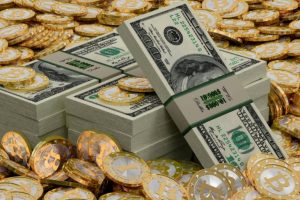 Bitcoin et dollar