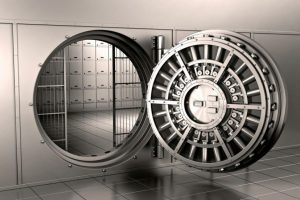 Coffre-fort banque