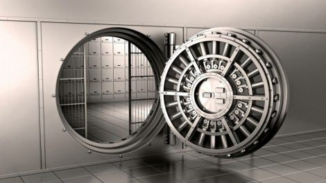 Coffre-fort banque
