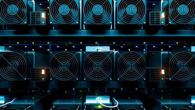 Ferme de minage de crypto-monnaies