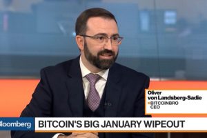 Olivier Von Landsberg-Sadie de BitcoinBro, interrogé sur Bloomberg