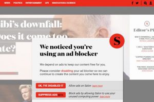 Salon adblocker
