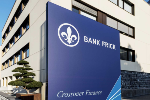 Le siège de Bank Frick