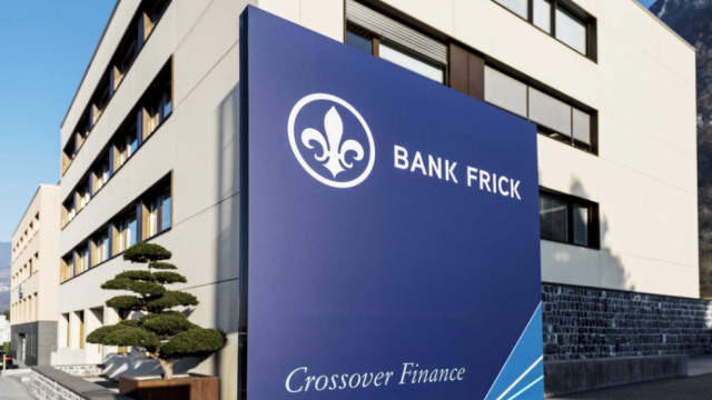 Le siège de Bank Frick