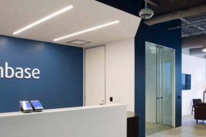 Les bureaux de Coinbase