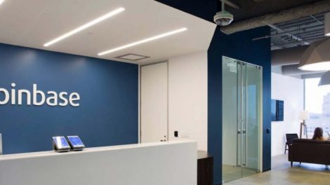 Les bureaux de Coinbase