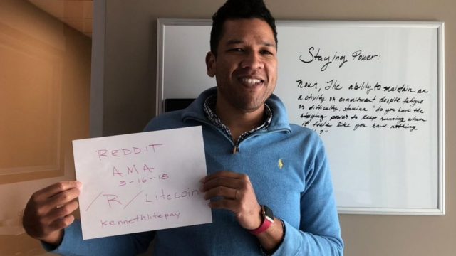 Kenneth Asare de LitePay sur Reddit
