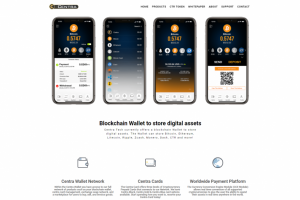 Le site Centra.tech