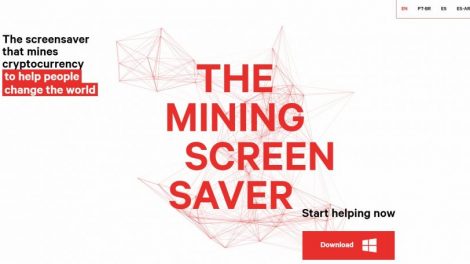 Change.org The Mining Screensaver