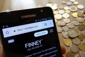 Smartphone Blockchain Finney