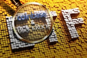 Coinbase et blackrock ETF