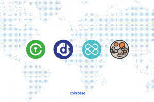 Civic Decentraland Loom District0X sur Coinbase