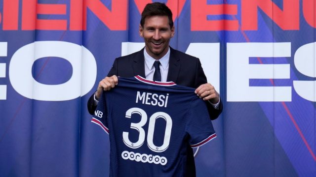 Lionel Messi Paris Saint Germain