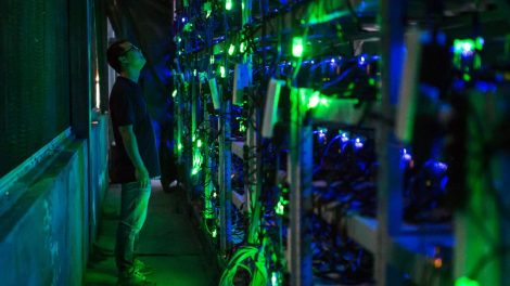 Ferme de minage de Bitcoin