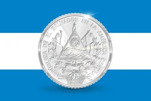Salvador Bitcoin drapeau