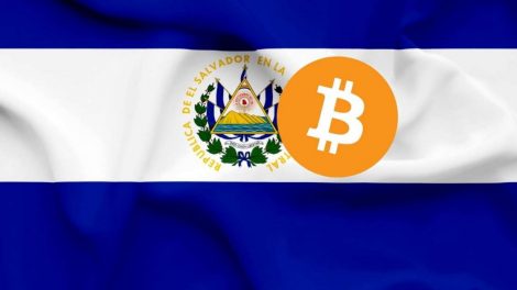 Salvador drapeau Bitcoin