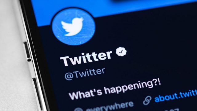 Vérification Twitter