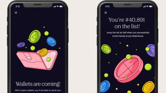 Crypto-portefeuilles Robinhood