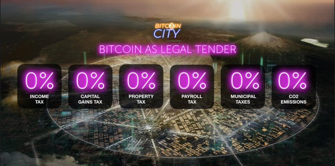 Bitcoin city Salvador