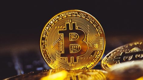 Pièce Bitcoin